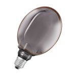 Osram Vintage 1906 LED E27 Globe Filamento Smoke 130mm 4W 110lm - 818 Bianco Molto Caldo | Dimmerabile - Sostitutiva 12W