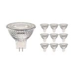 Confezione Multipack 10x Noxion LED Faretti 12V GU5.3 7.5W 830 60D 621lm | Dimmerabile - Luce Calda - Sostitutiva 50W