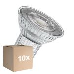 Confezione Multipack 10x Ledvance LED PAR16 GU10 Riflettore 7W 575lm 36D - 940 Bianco Freddo | Miglior Resa Cromatica - Dimmerabile - Sostitutiva 80W