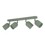 Eglo Soffitto Faretti Tilston Acciaio Verde | Adatto per 4x E14