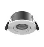 Noxion Faretti LED Ares Firerated 6W 540lm 927-940 3CCT- Inclinabile Bianca| Ritaglio 68mm