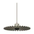 Ledvance Decor Plisse Luce Pendente Acciaio Beige | Adatto per E27