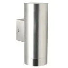 Nordlux Tin Luce Da Parete Aluminium e Vetro Up & Down | 76mm - IP54 - Adatto per 2x GU10
