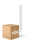 Confezione Multipack 10x Noxion Lucent PL-S LED 6W - 827 Bianco Molto Caldo | 2-Pin - Sostitutiva 11W