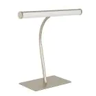 Eglo Lampada Da Tavolo Riccione Acciaio Nichel Satinato 5W 500lm - 827-840-865 CCT | Dimmerabile